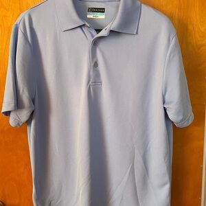 PGA Tour Airflux Blue Polo Shirt